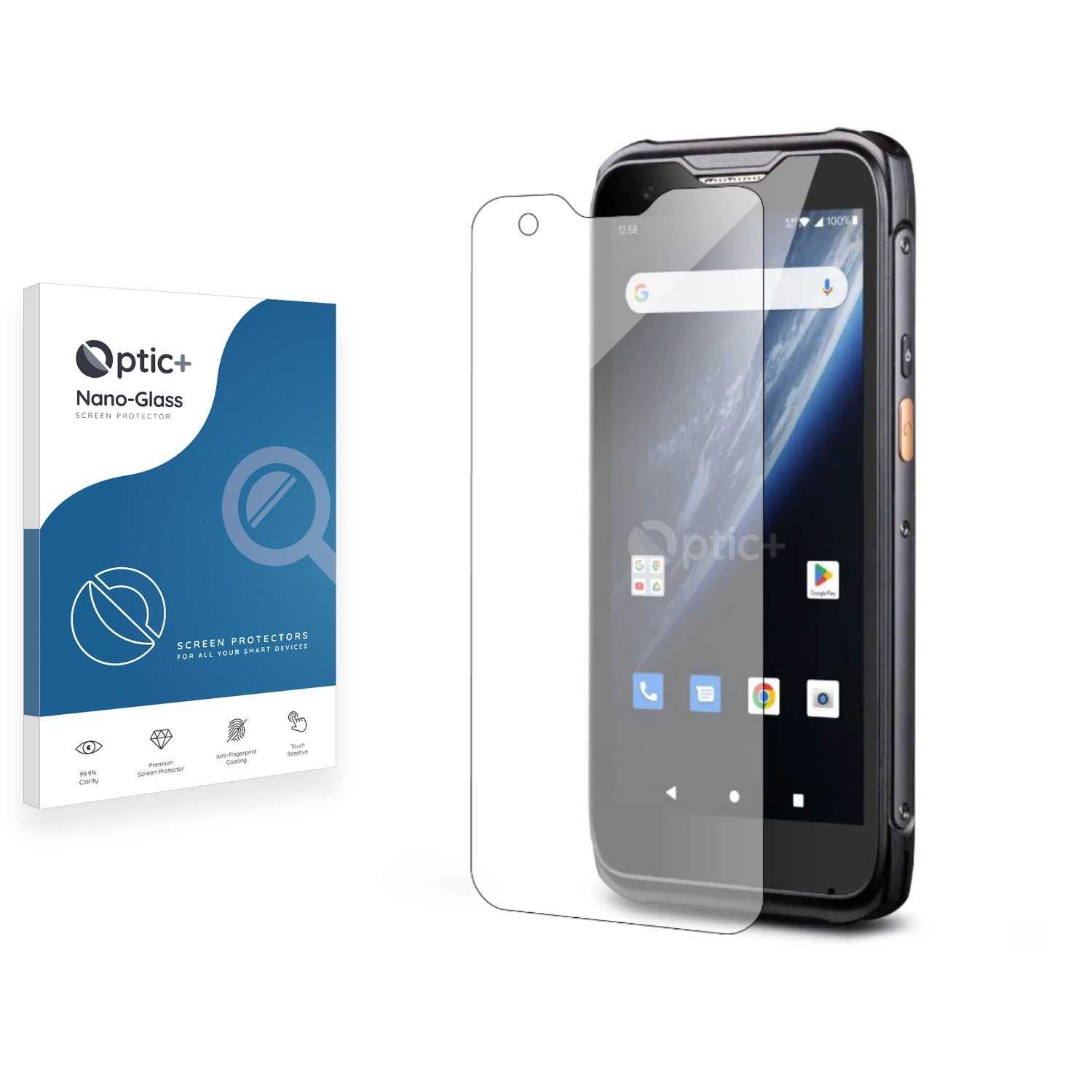 ScreenShield, Optic+ Nano Glass Screen Protector for Chainway MC95