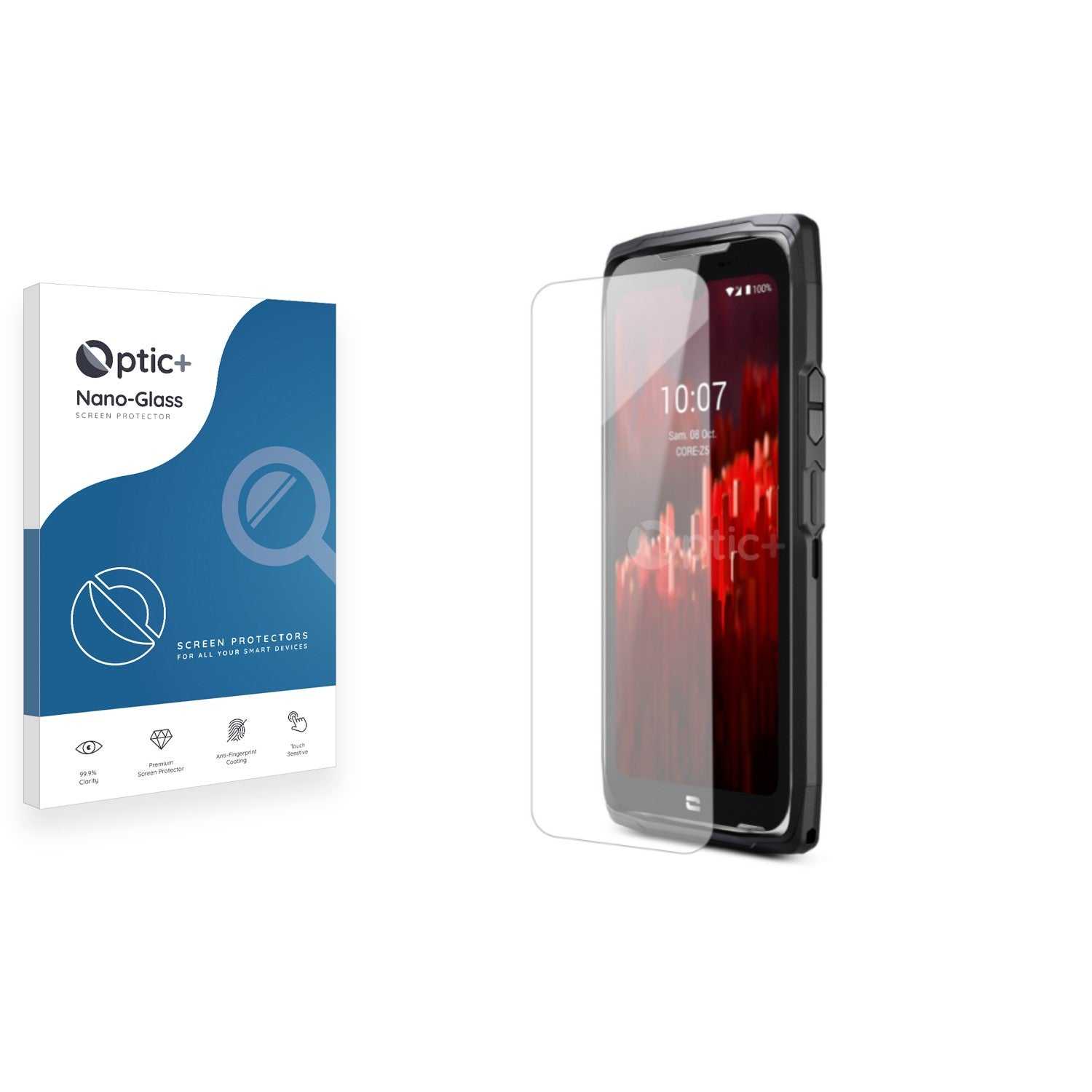 ScreenShield, Optic+ Nano Glass Screen Protector for Crosscall Core Z5