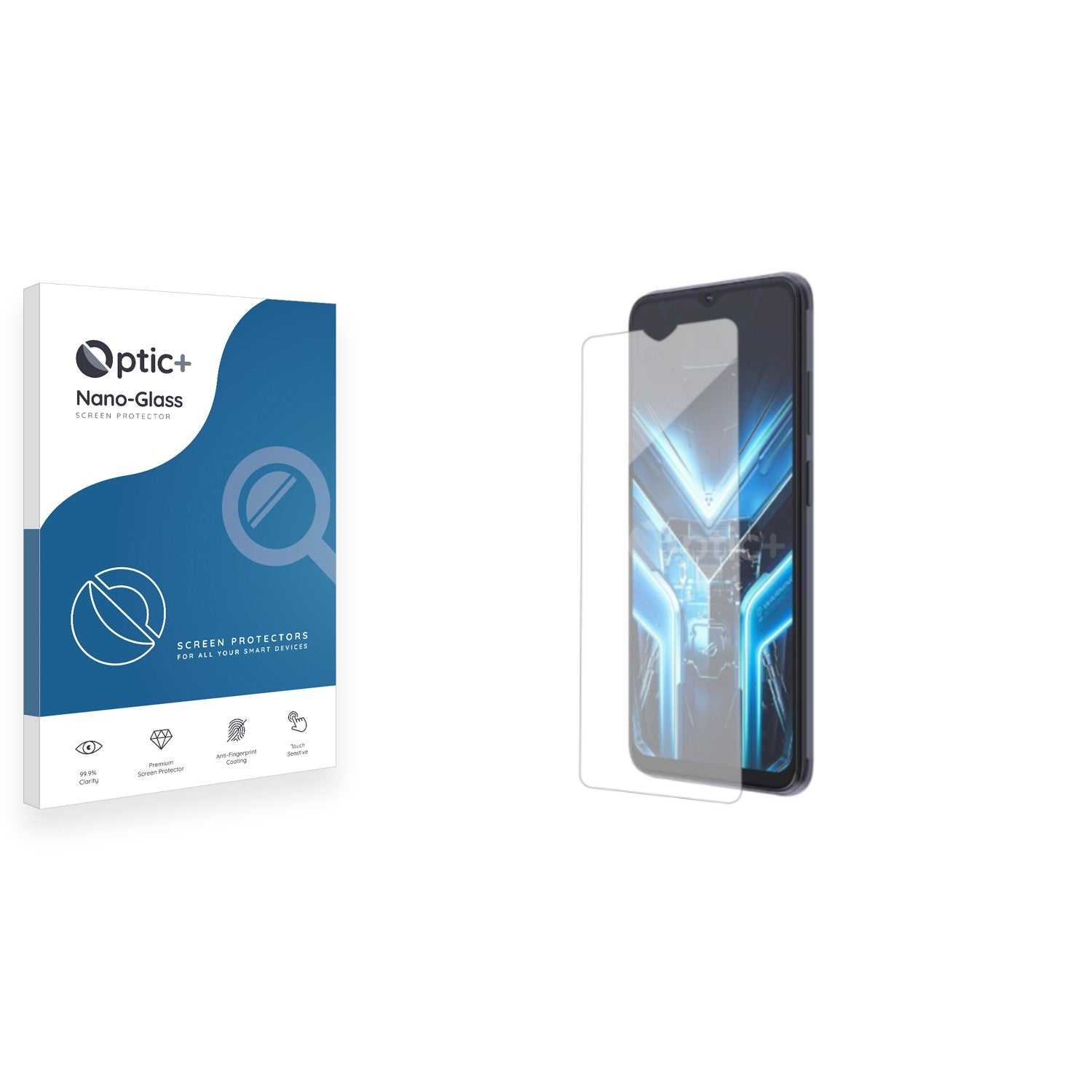 ScreenShield, Optic+ Nano Glass Screen Protector for Cubot X70