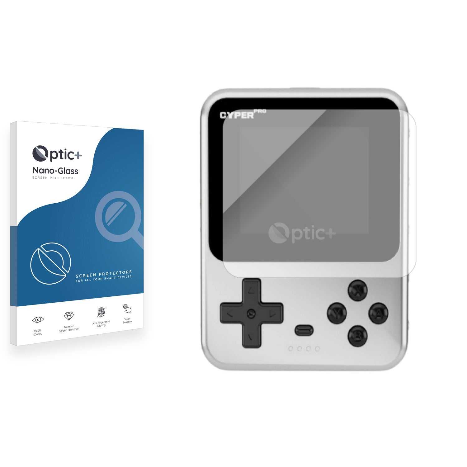 ScreenShield, Optic+ Nano Glass Screen Protector for Cyper Pro