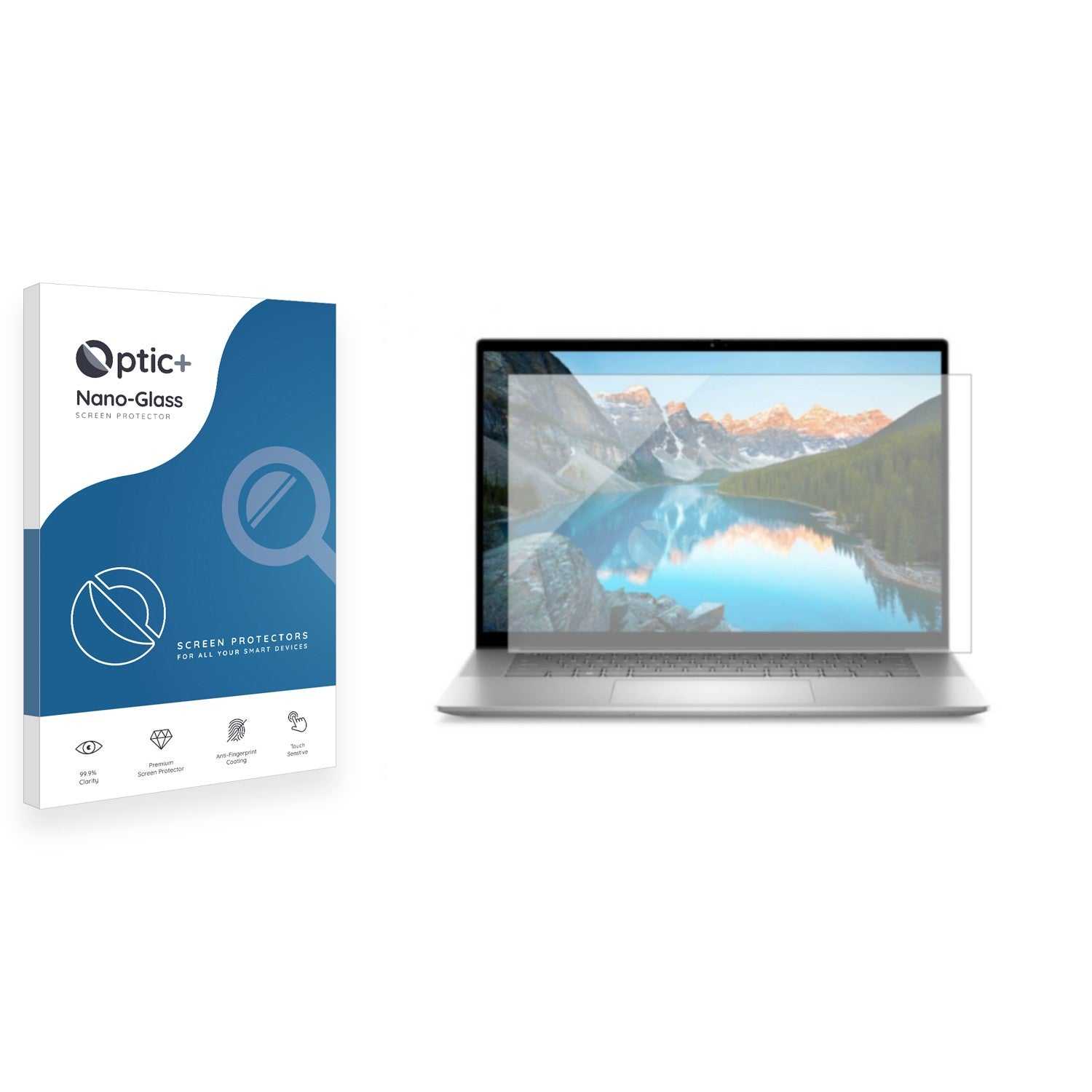 ScreenShield, Optic+ Nano Glass Screen Protector for Dell Inspiron 16 5630