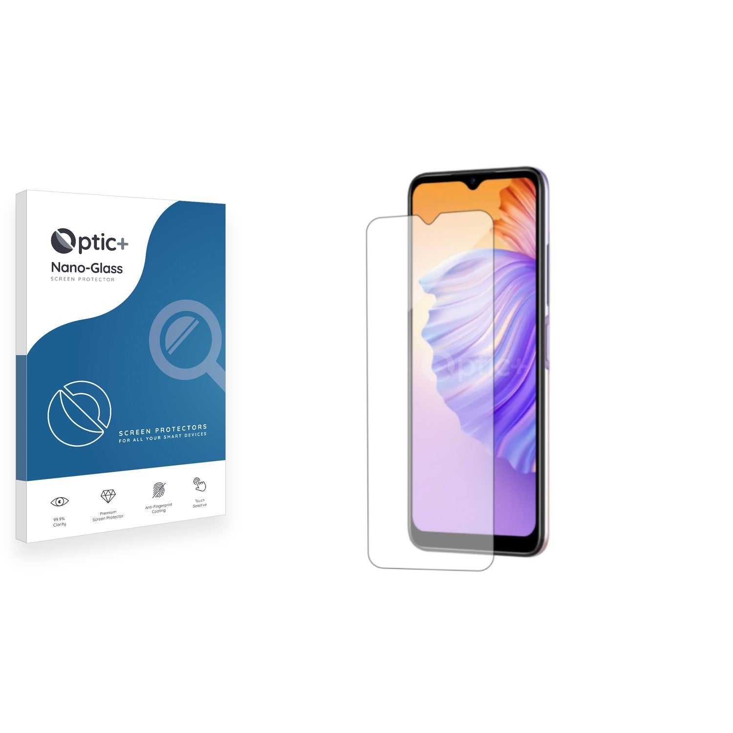 ScreenShield, Optic+ Nano Glass Screen Protector for Doogee N50 Samsung