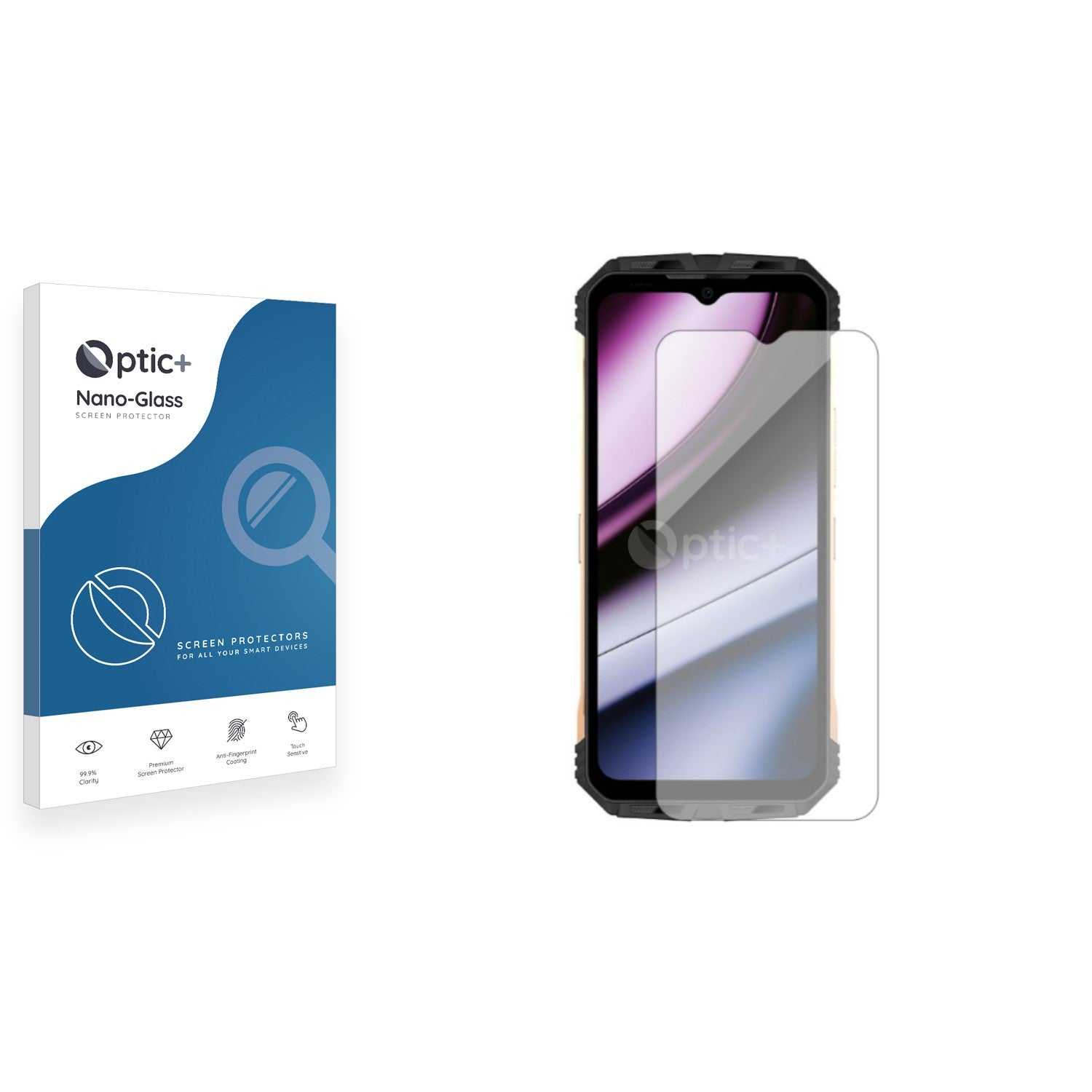 ScreenShield, Optic+ Nano Glass Screen Protector for Doogee S110