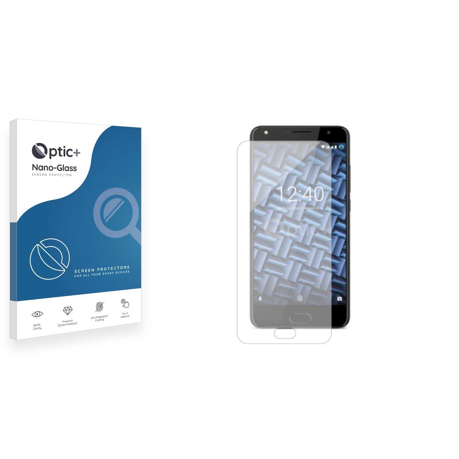 ScreenShield, Optic+ Nano Glass Screen Protector for Energy Sistem Phone Pro 3