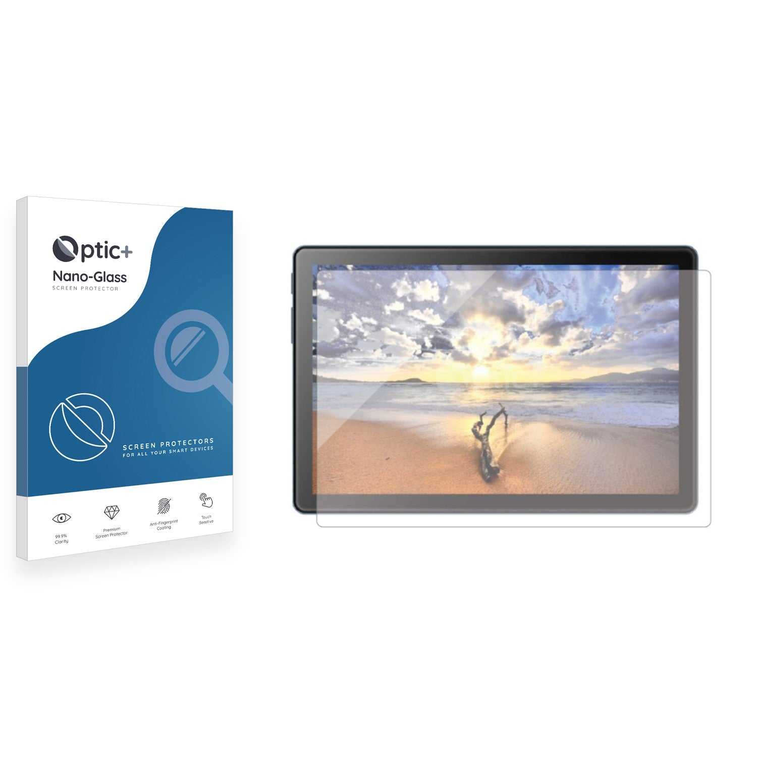 ScreenShield, Optic+ Nano Glass Screen Protector for Everis 10 inch Tablet E0120