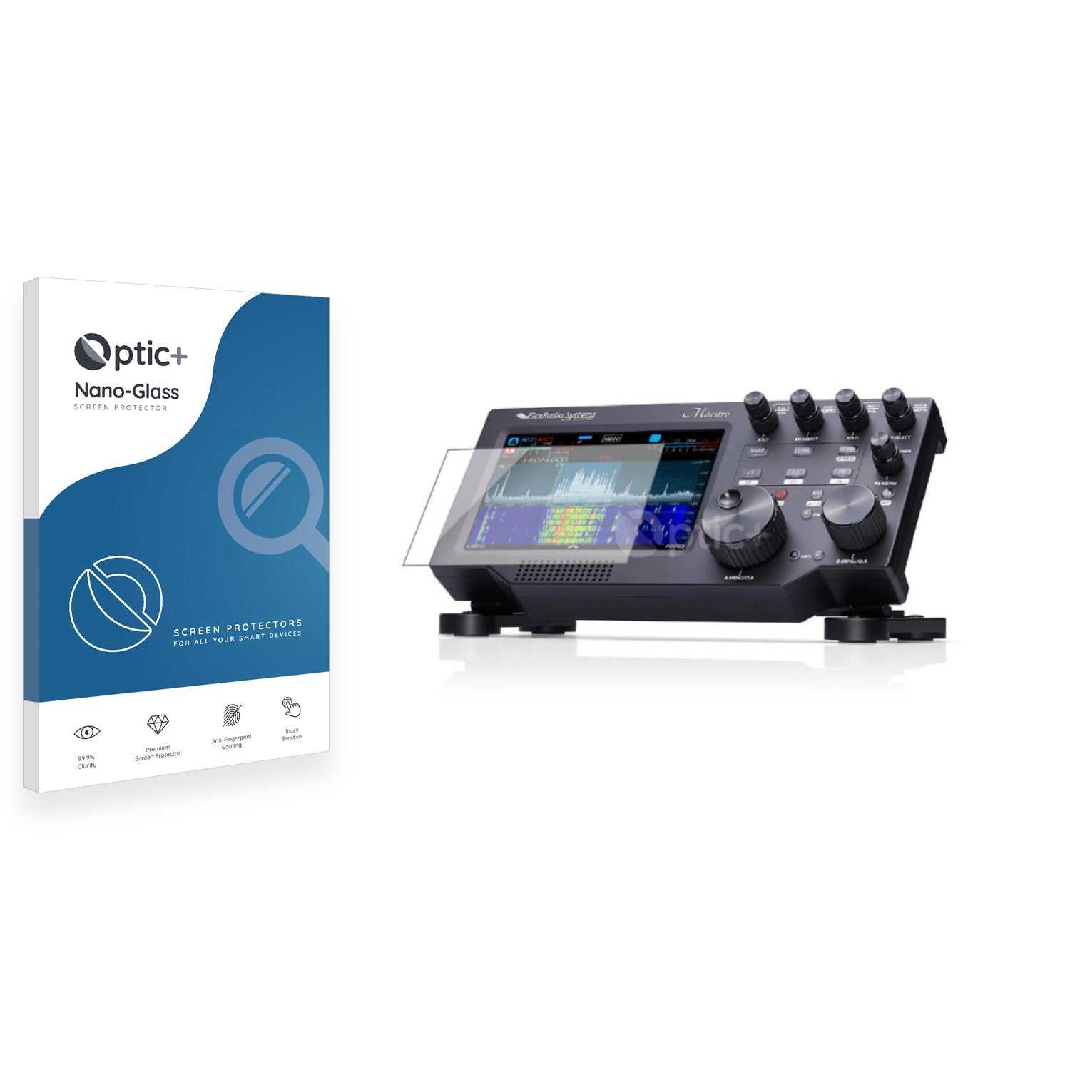 ScreenShield, Optic+ Nano Glass Screen Protector for FlexRadio Maestro Control Console for the FLEX-6000