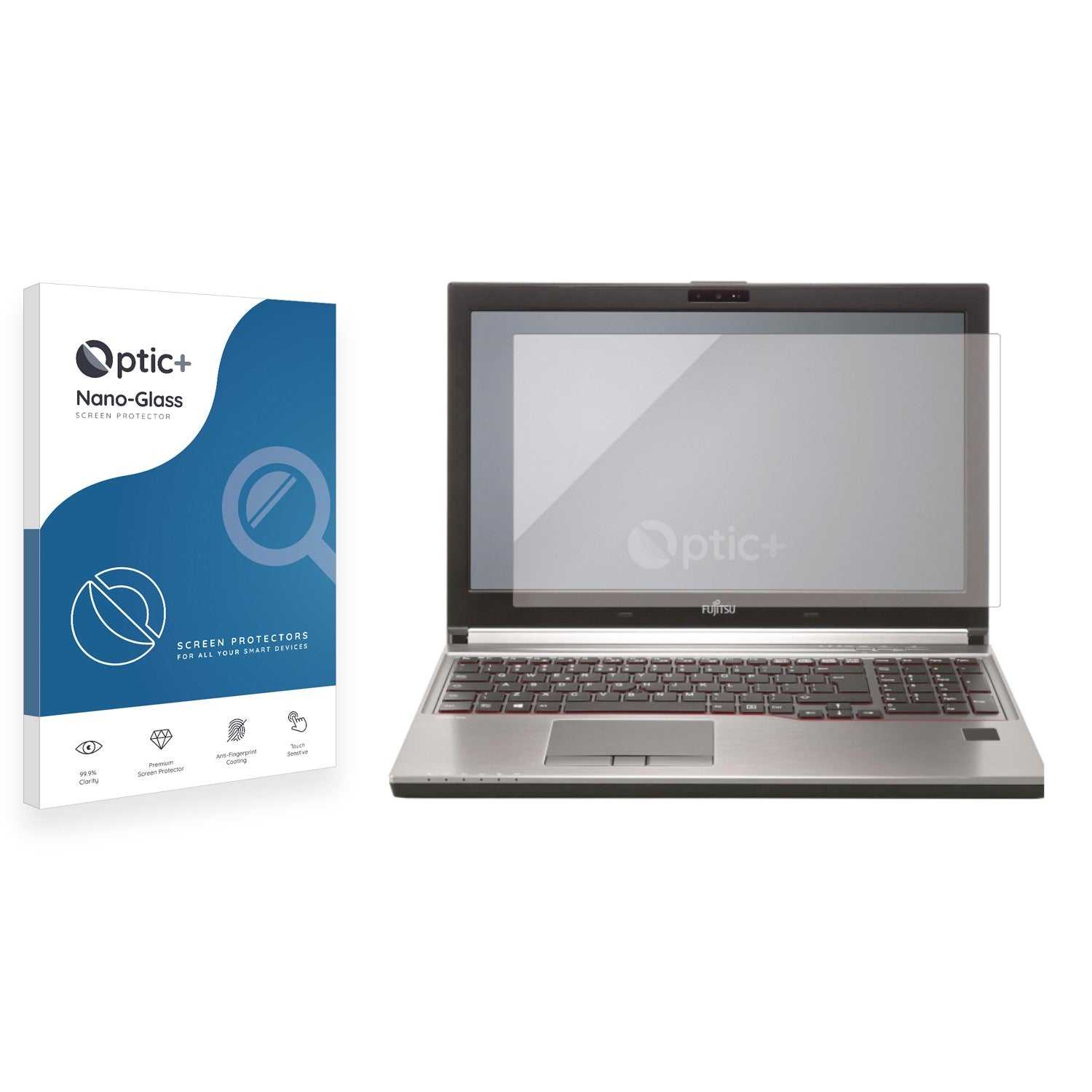 ScreenShield, Optic+ Nano Glass Screen Protector for Fujitsu Celsius H760