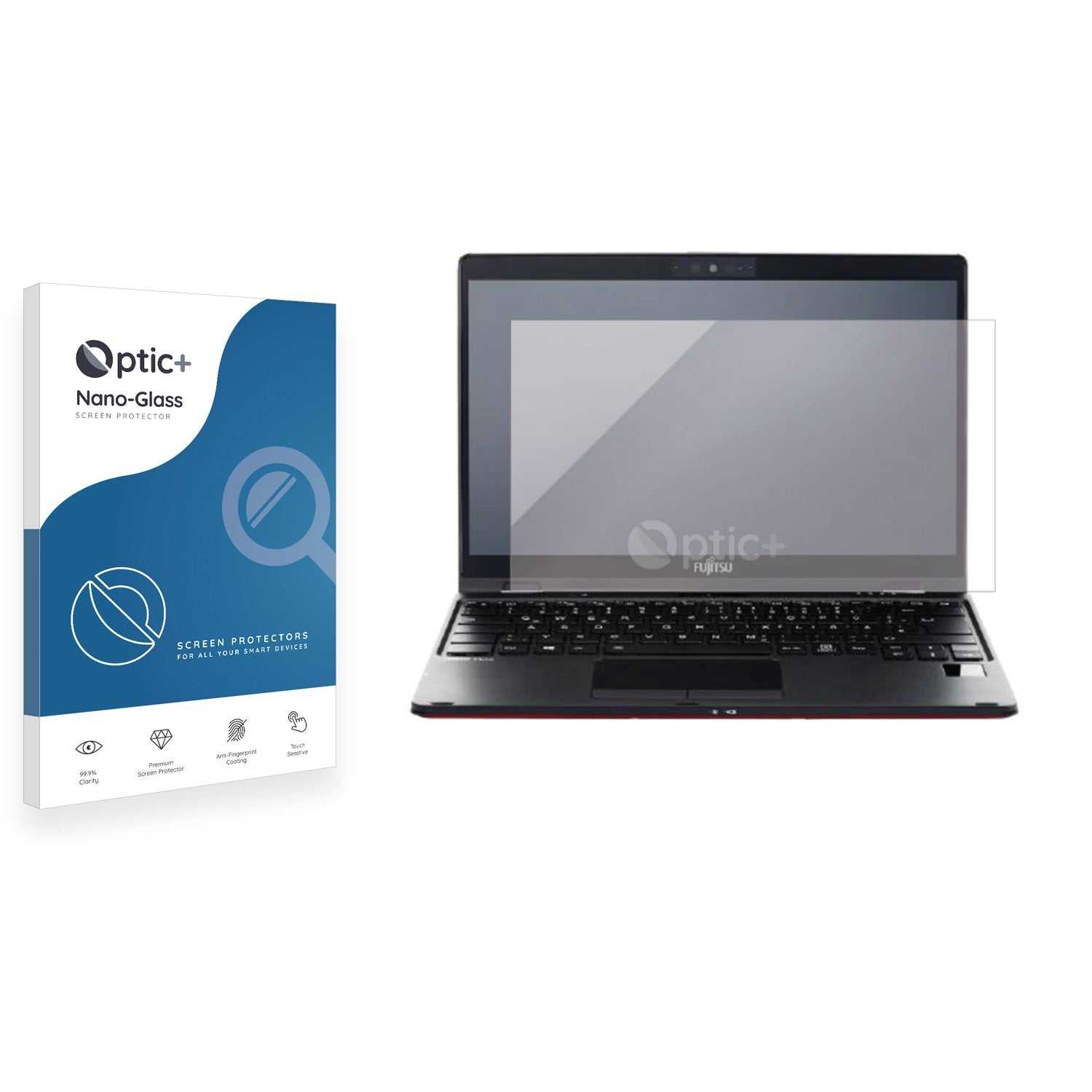 ScreenShield, Optic+ Nano Glass Screen Protector for Fujitsu Lifebook U9310X