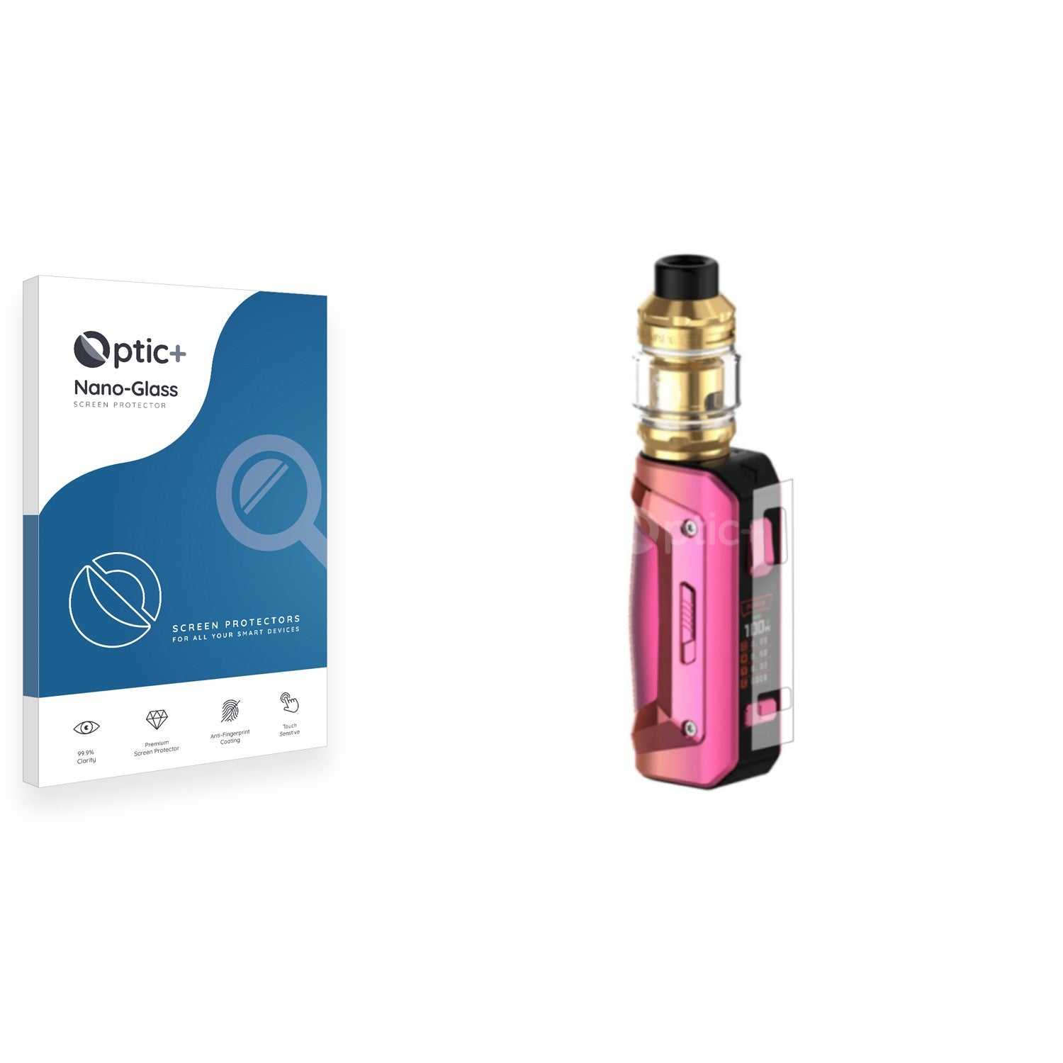 ScreenShield, Optic+ Nano Glass Screen Protector for GeekVape S100