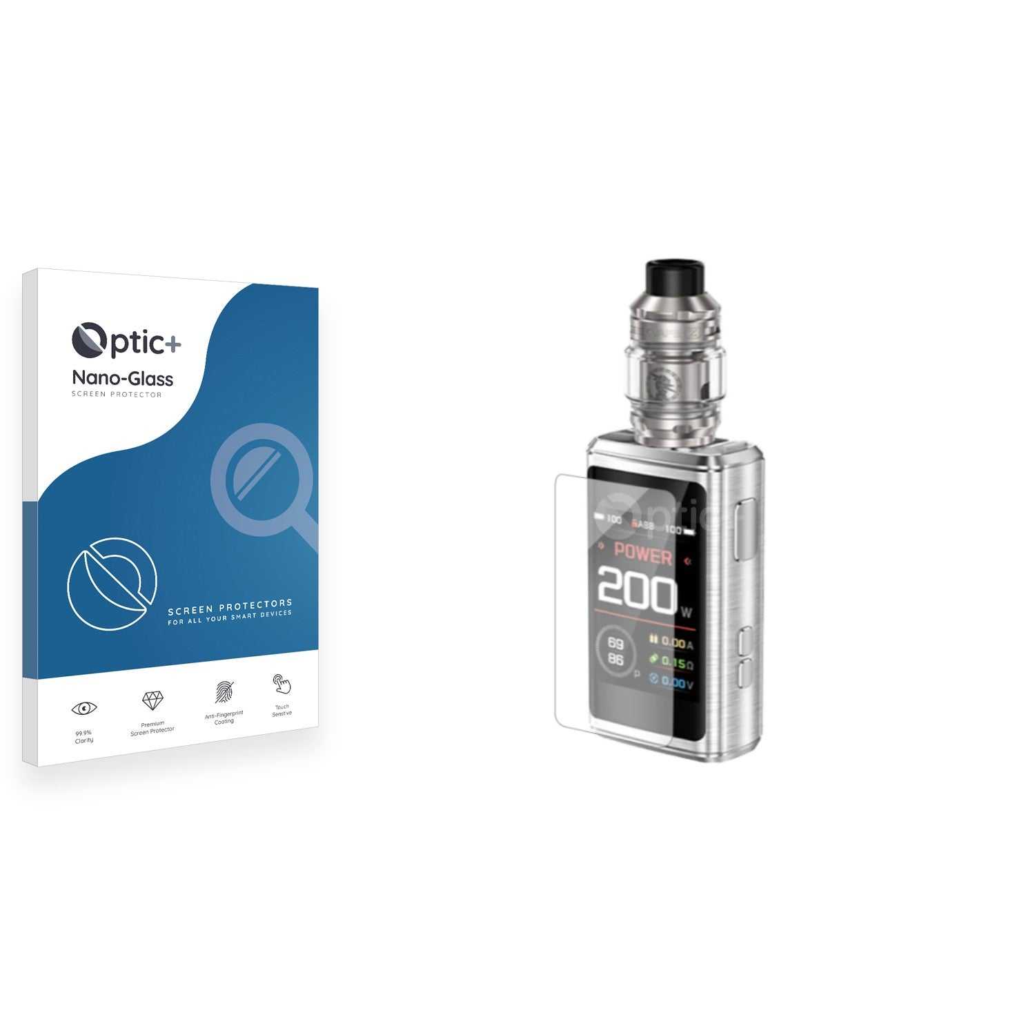 ScreenShield, Optic+ Nano Glass Screen Protector for GeekVape Z200