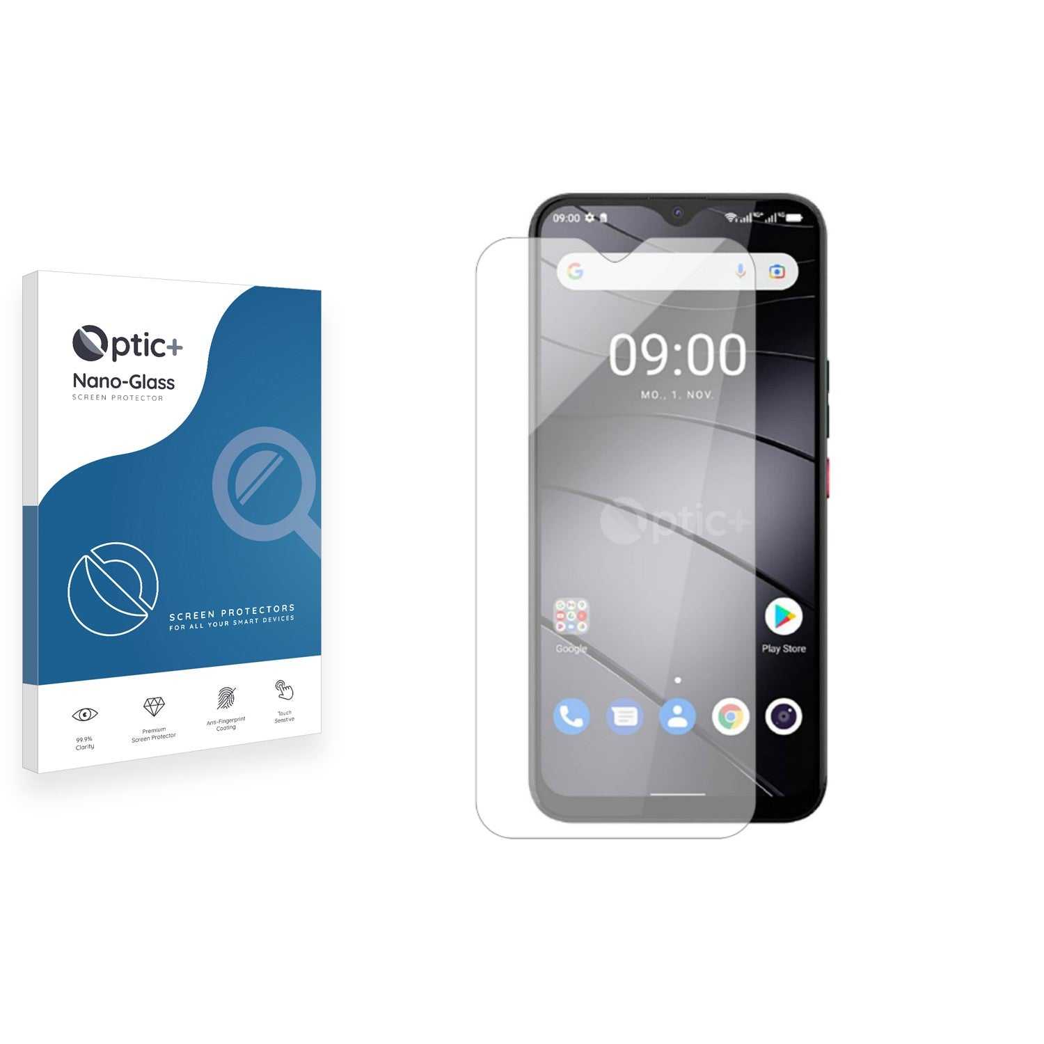 ScreenShield, Optic+ Nano Glass Screen Protector for Gigaset GS5 Lite