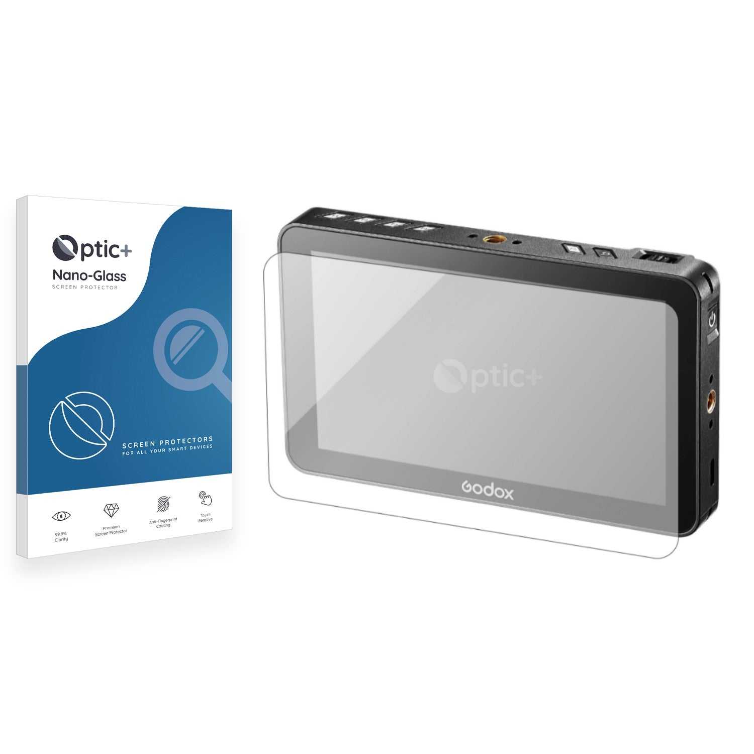 ScreenShield, Optic+ Nano Glass Screen Protector for Godox GM6s