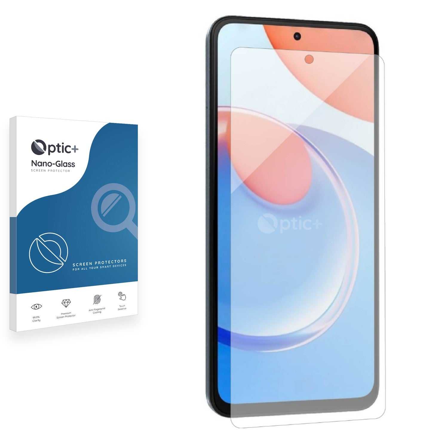 ScreenShield, Optic+ Nano Glass Screen Protector for Honor Play 8T