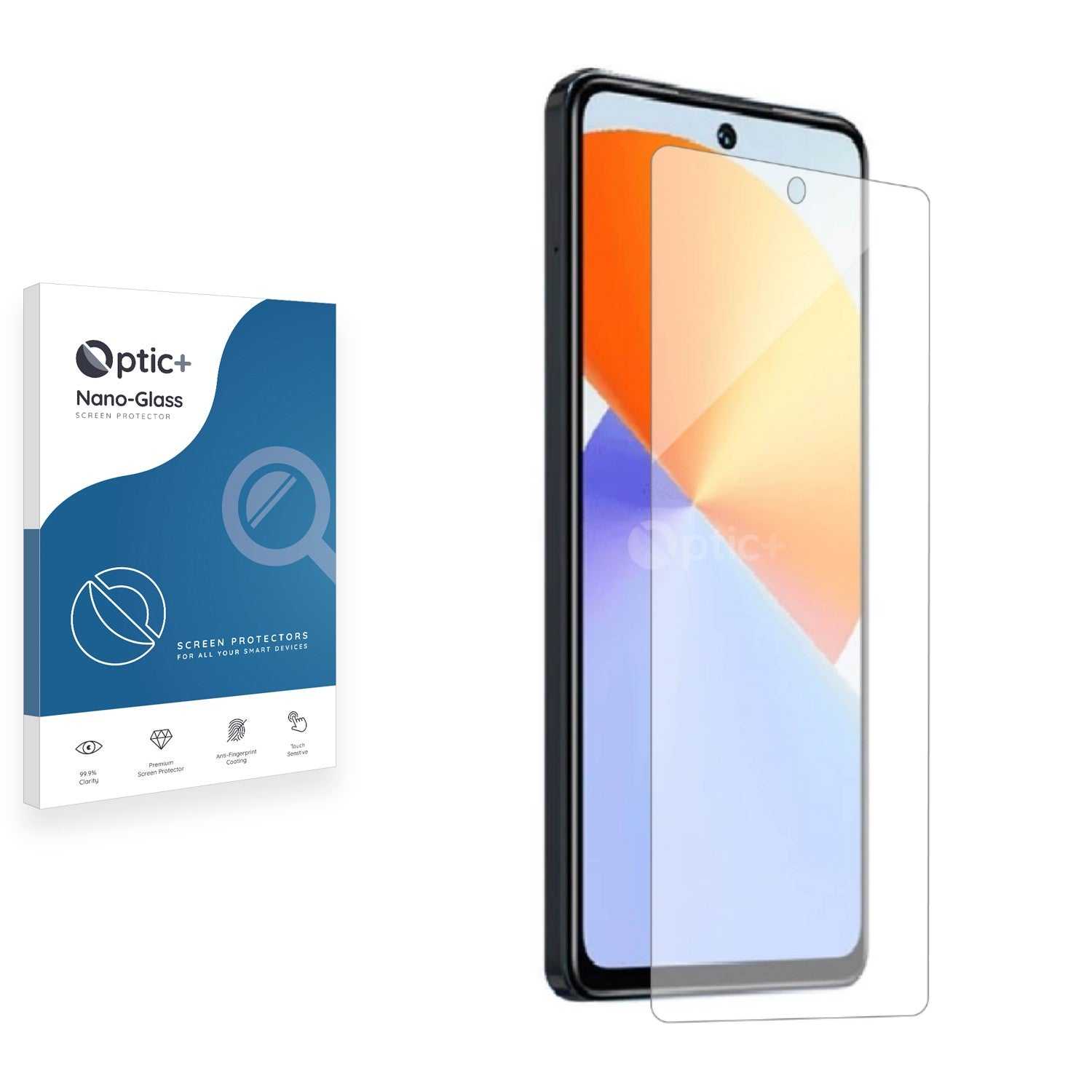 ScreenShield, Optic+ Nano Glass Screen Protector for Infinix Note 30 Pro