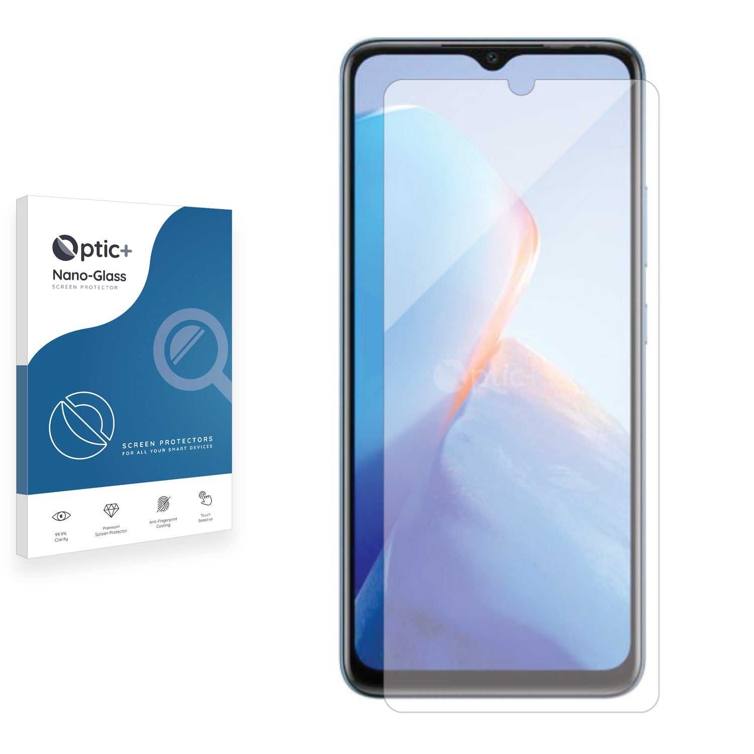 ScreenShield, Optic+ Nano Glass Screen Protector for Infinix Smart 7 HD