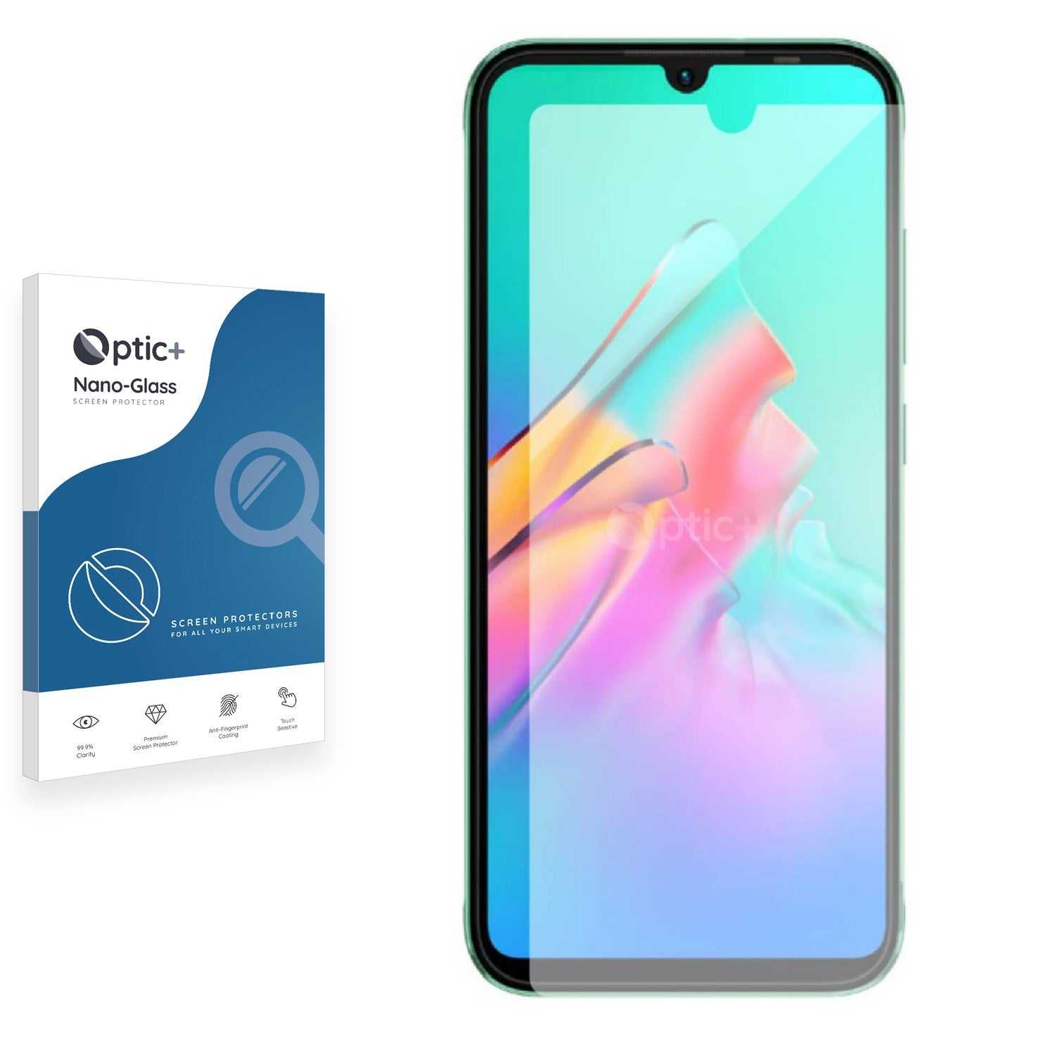 ScreenShield, Optic+ Nano Glass Screen Protector for Infinix Smart HD 2021