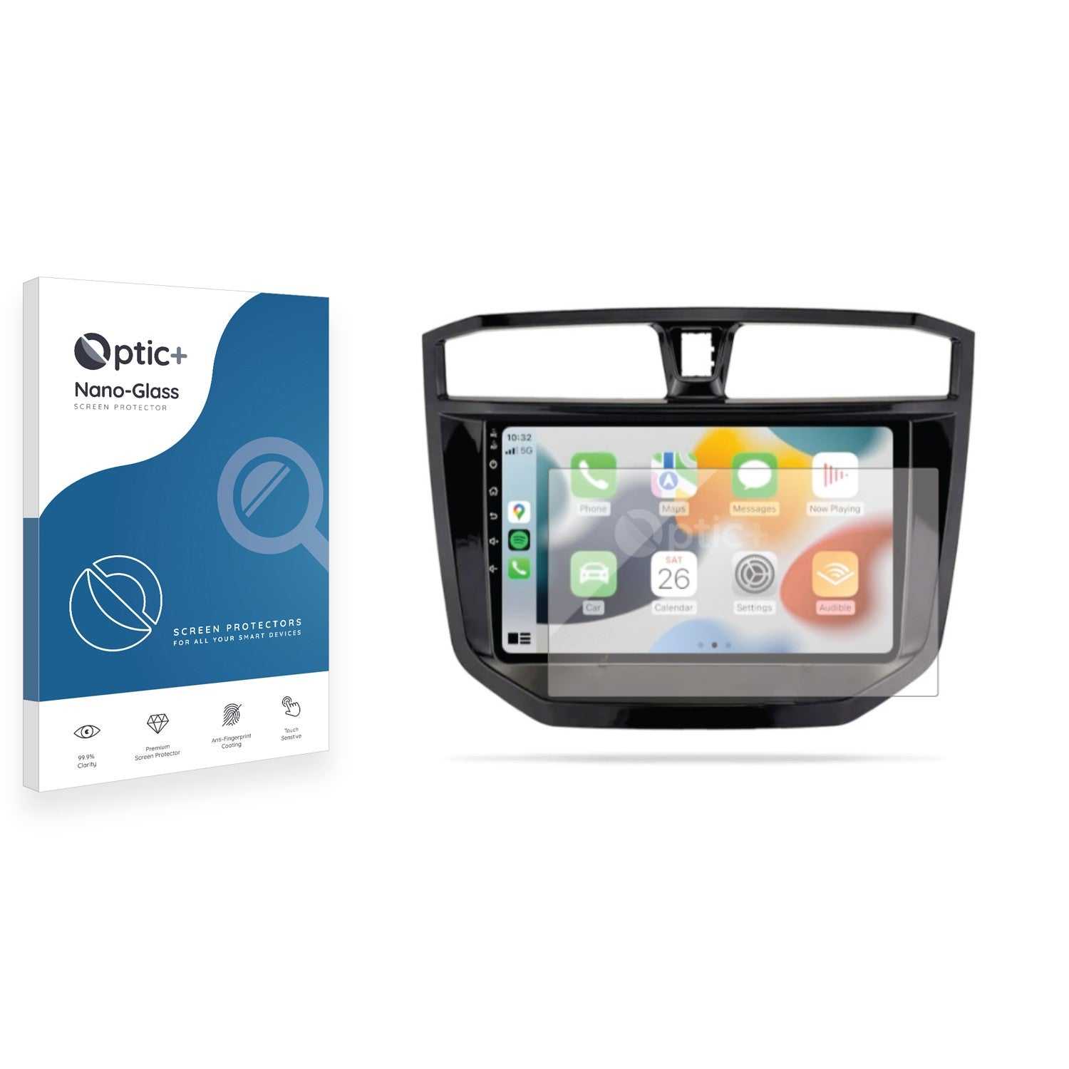 ScreenShield, Optic+ Nano Glass Screen Protector for LDV T60 T60e Infotainment System