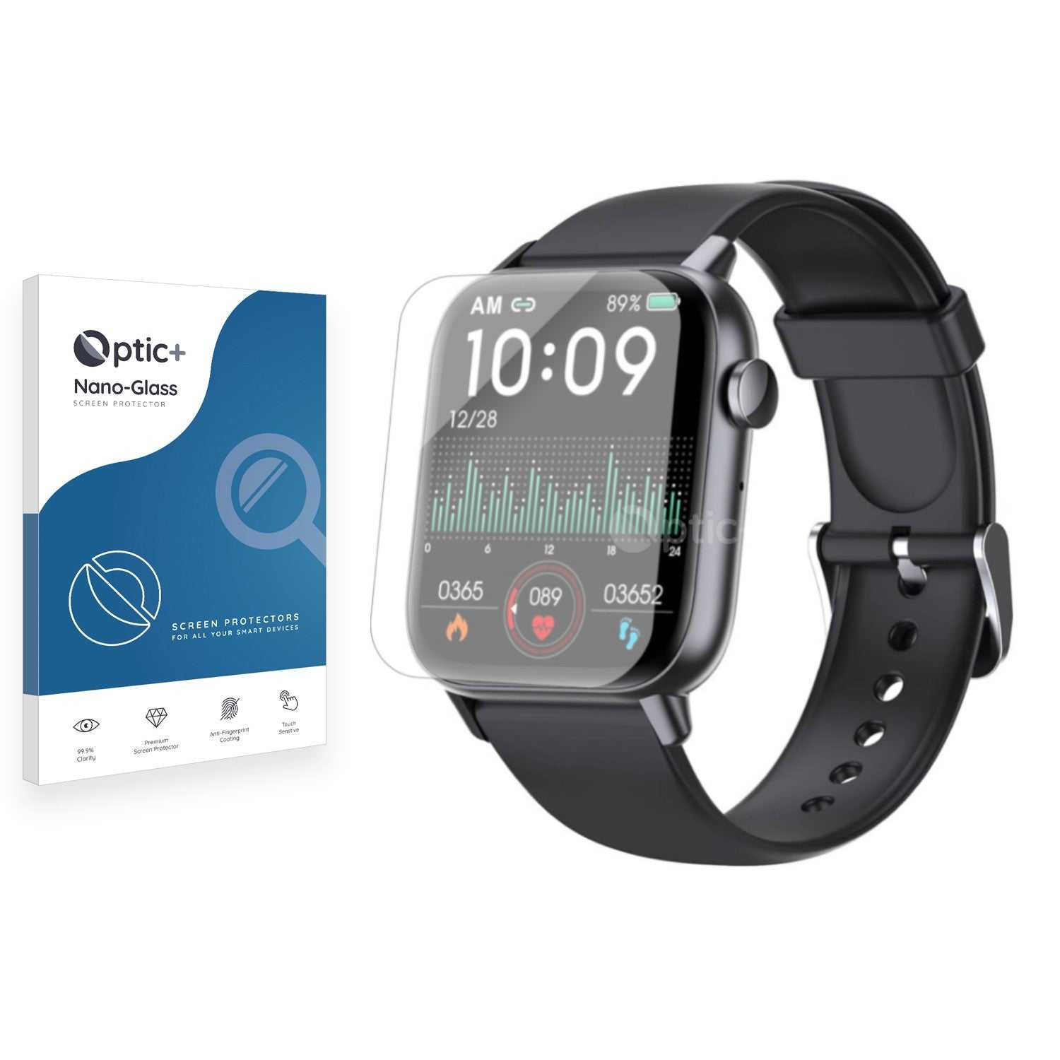 ScreenShield, Optic+ Nano Glass Screen Protector for Levowatch Doitx 2