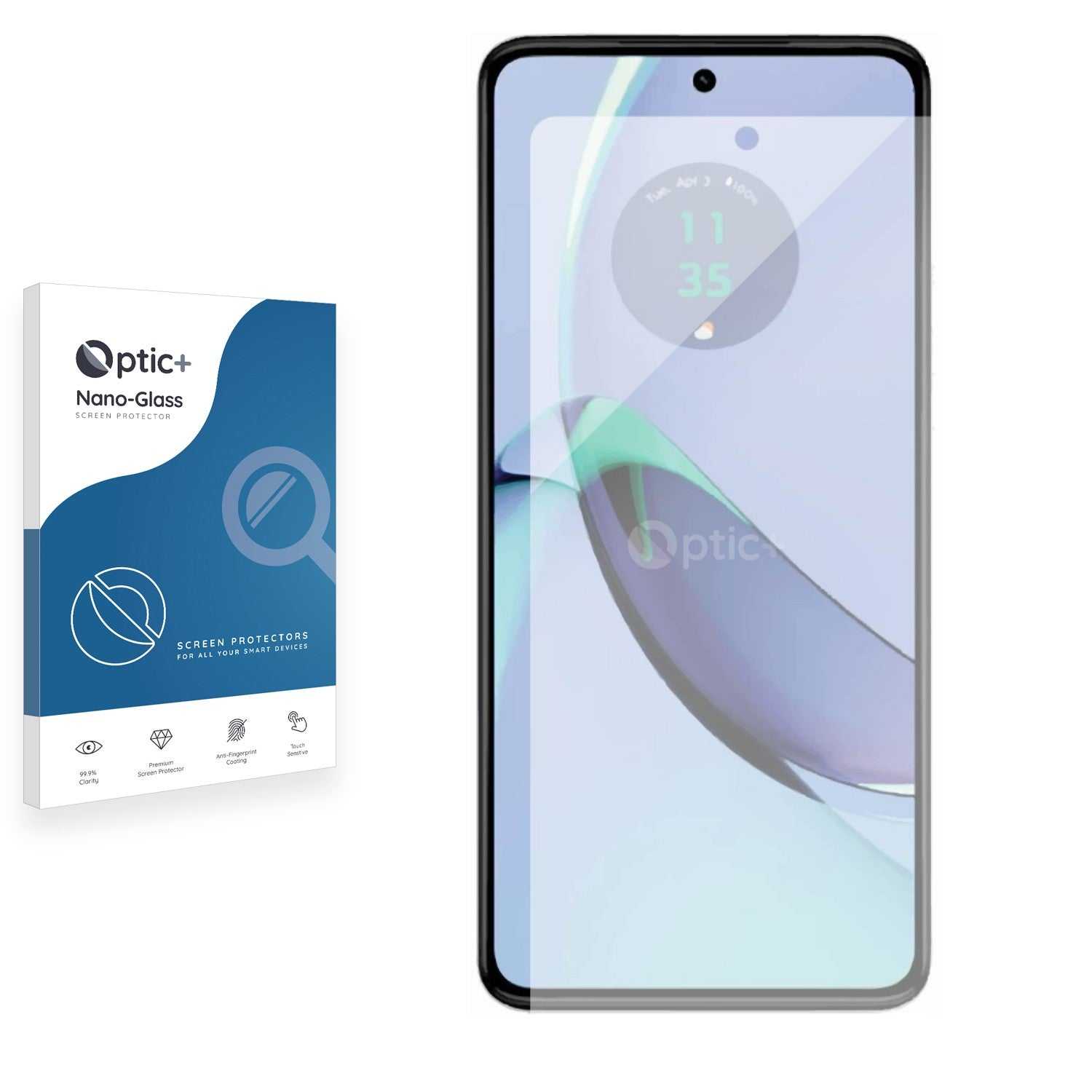ScreenShield, Optic+ Nano Glass Screen Protector for Motorola Moto G84