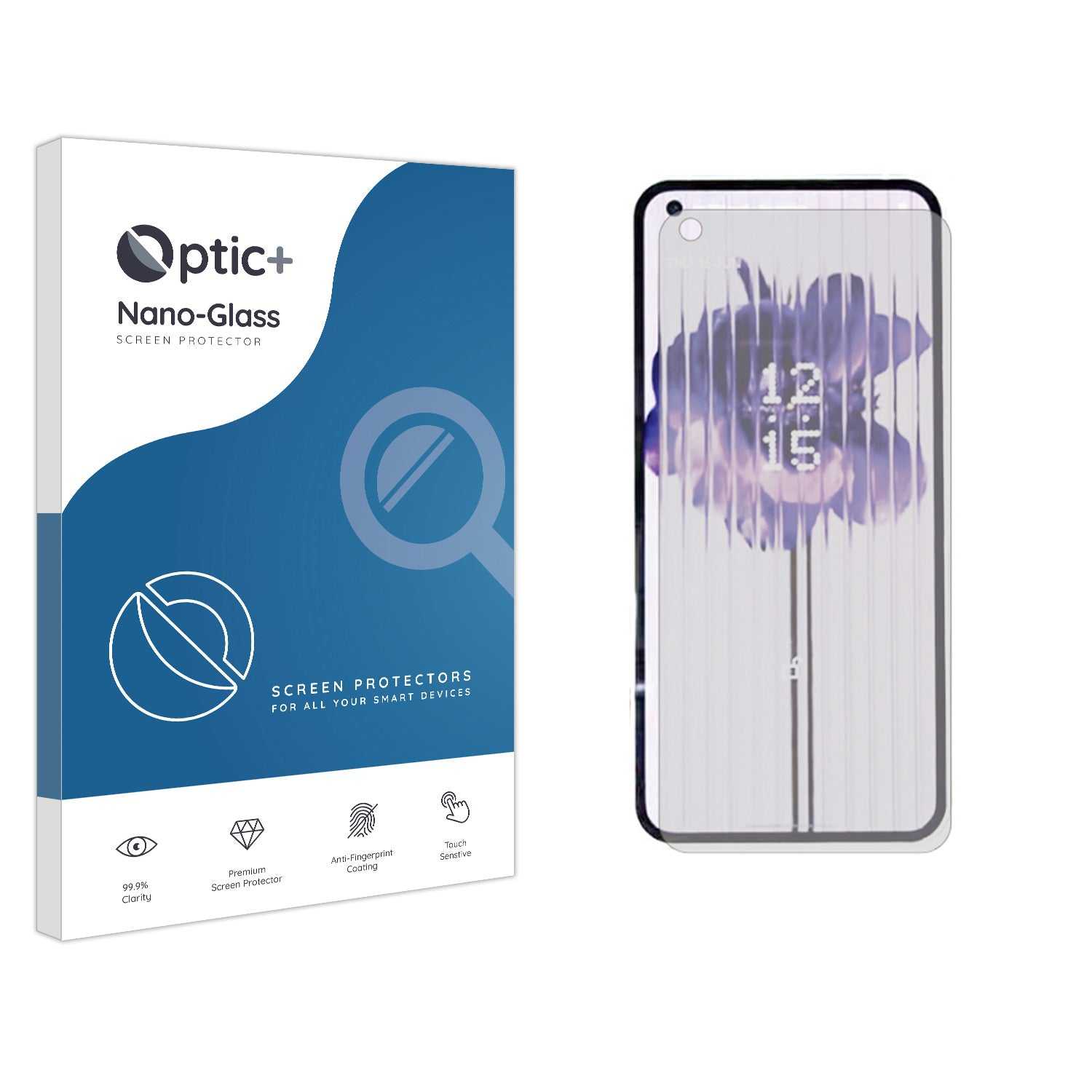 ScreenShield, Optic+ Nano Glass Screen Protector for Nothing Phone (1)