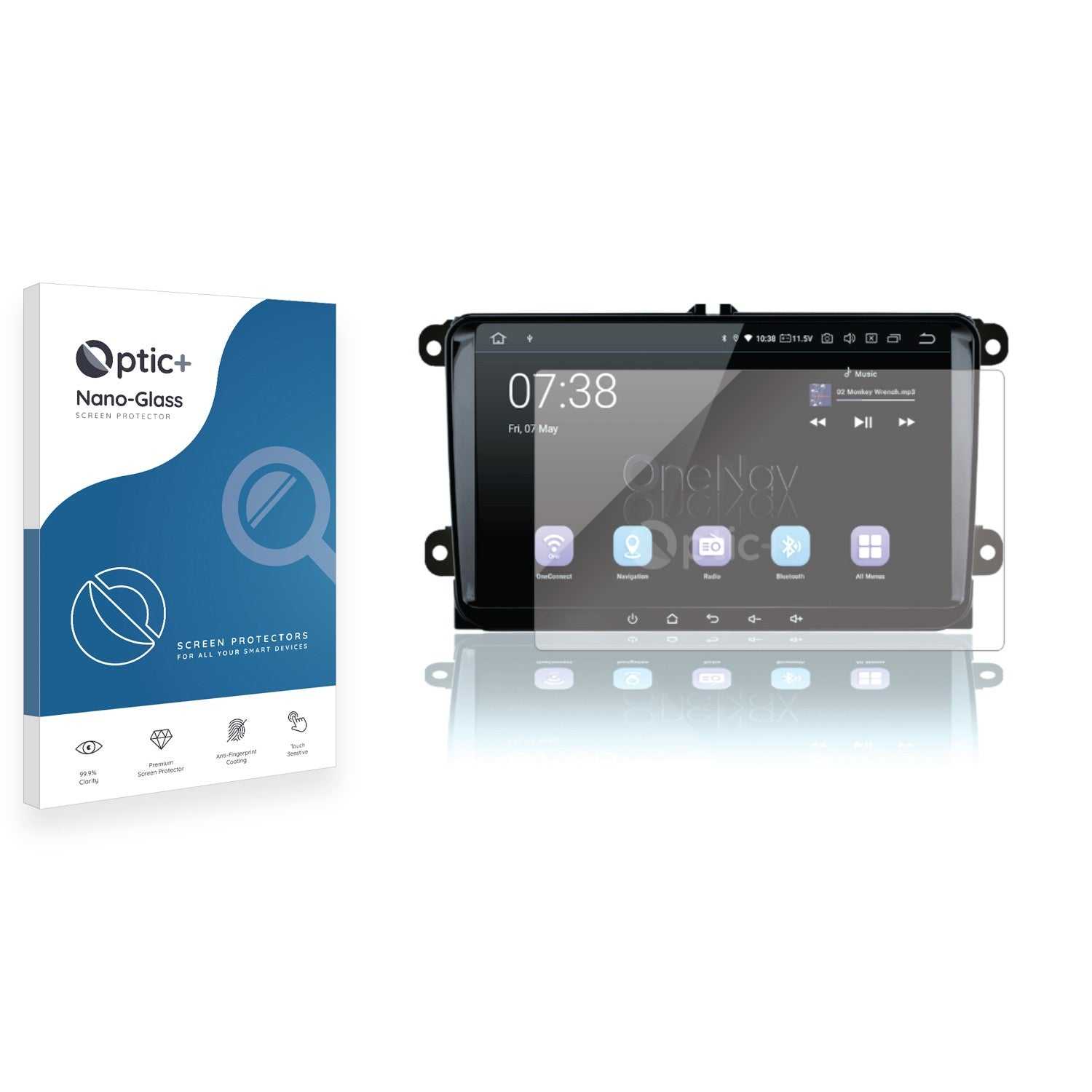 ScreenShield, Optic+ Nano Glass Screen Protector for OneNav Pro