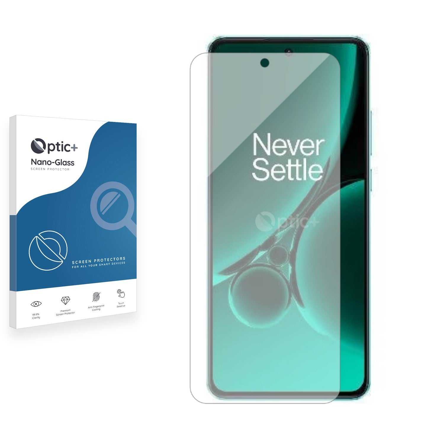 ScreenShield, Optic+ Nano Glass Screen Protector for OnePlus Nord 3 5G