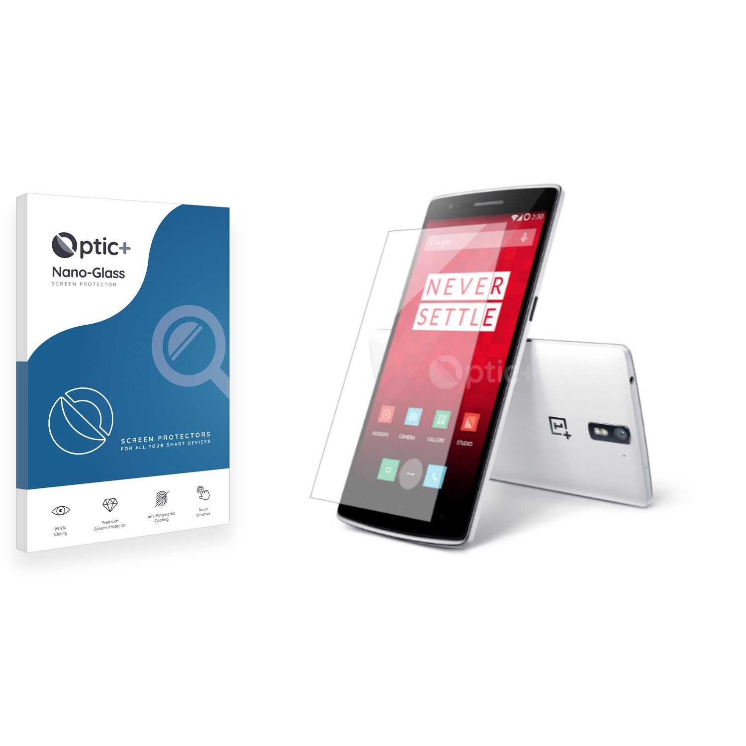 ScreenShield, Optic+ Nano Glass Screen Protector for OnePlus One
